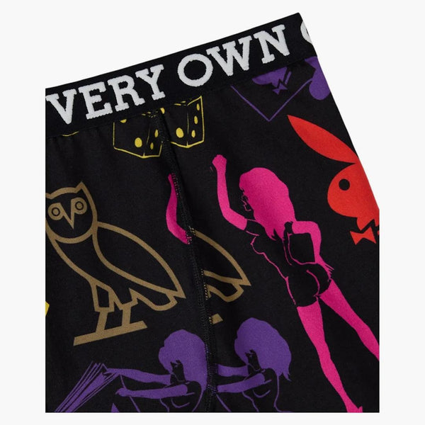 Ovo x Playboy Pin Up Boxers Black