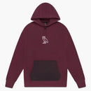 Ovo X Polartec Microfleece Hoodie Burgundy