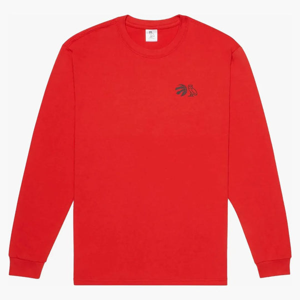 Ovo X Raptors s dlouhým rukávem červené
