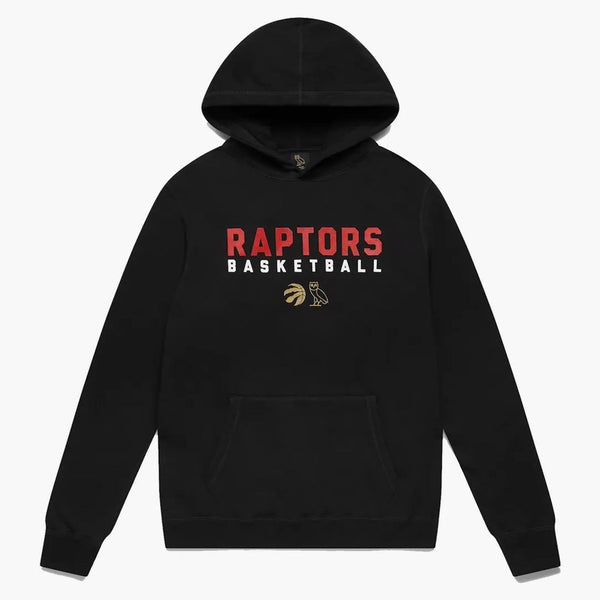 OVO X Raptors Pre-Game Hoodie Black