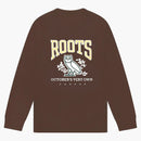 Ovo x Roots Crewneck Brown