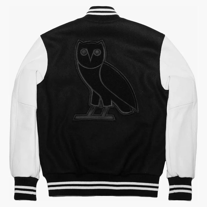 Ovo x kořeny Nic nebyla stejná turné varsity bunda černá
