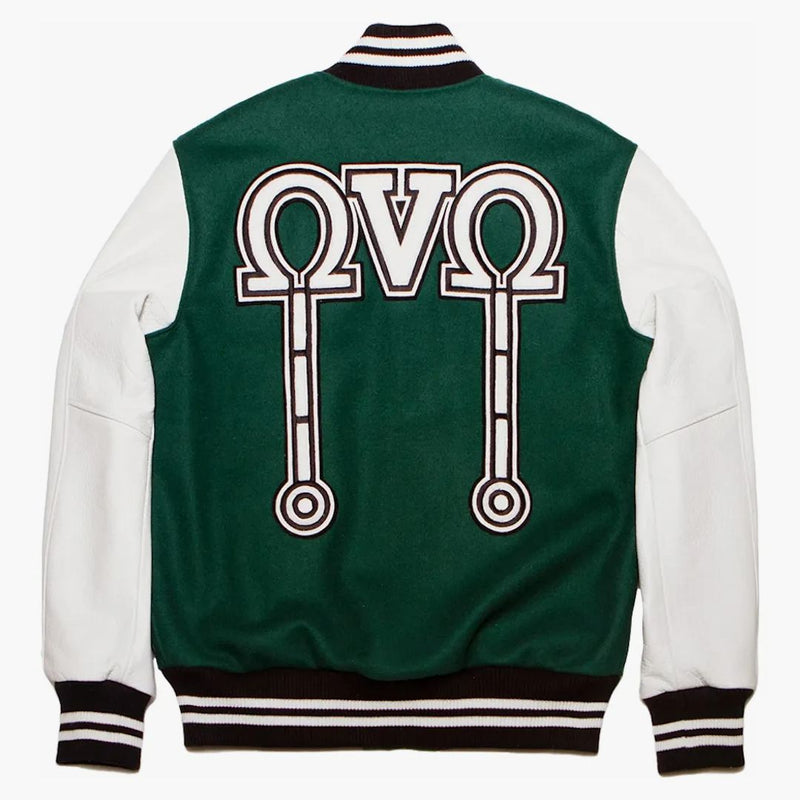 Ovo x kořeny Nic nebyla stejná turné varsity bunda zelená