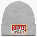 Ovo X Roots Patch Toque Heather Gray