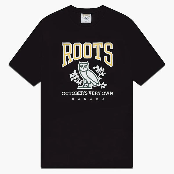 Ovo x Roots tričko černé
