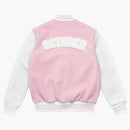 Ovo X Roots Valentines Day Sweeterman Varsity Jacket Pink