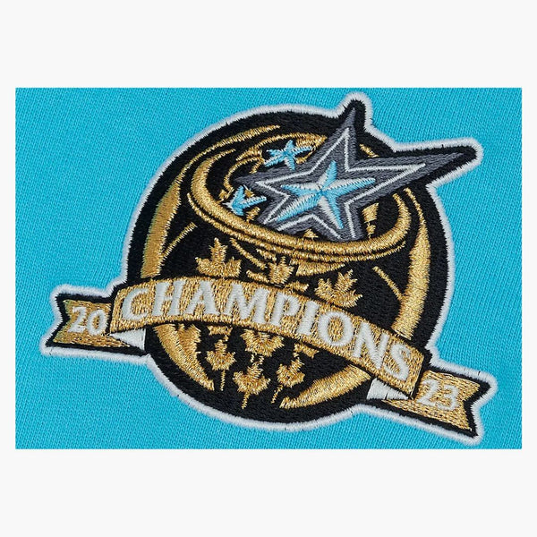 Ovo x Scarborough Shooting Stars Og Hoodie Ocean Blue