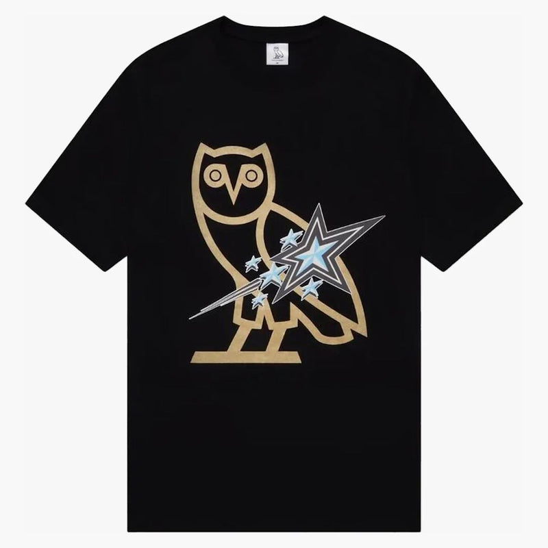 Ovo x Scarborough Shooting Stars Og Owl T-Shirt Black