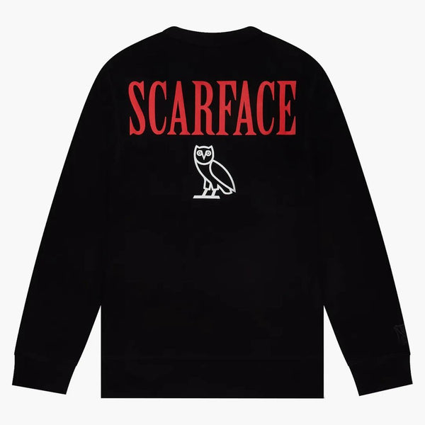 Ovo x Scarface CrewNeck Black