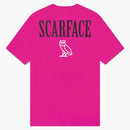 Ovo x Scarface tričko fuchsie