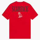 Ovo x Scarface tričko červené