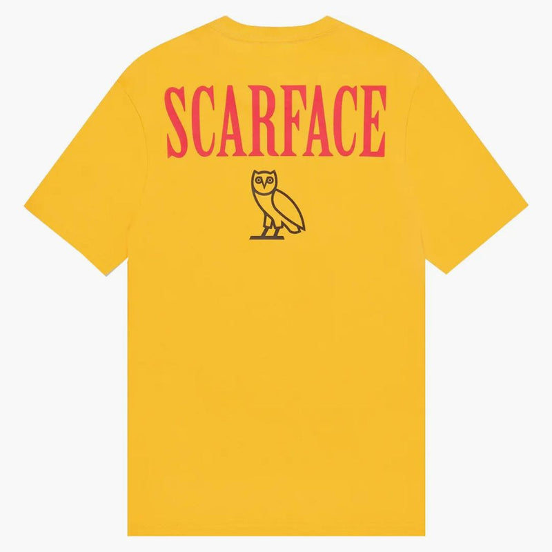 Ovo x Scarface tričko žluté