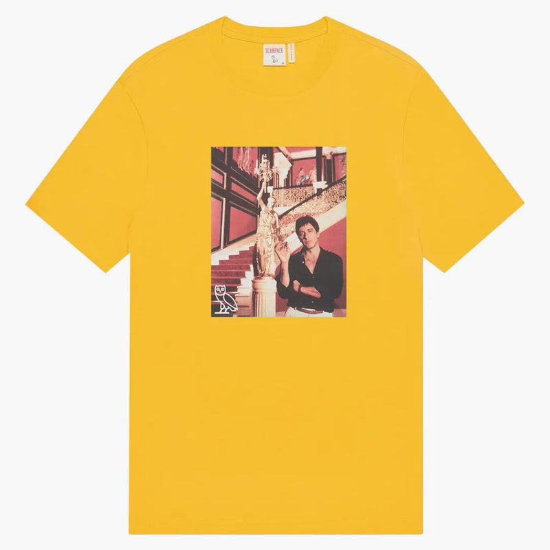 Ovo x Scarface tričko žluté