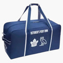 Ovo X Sherwood Hockey Equipment Toronto Maple Leafs Duffel Bag Blue