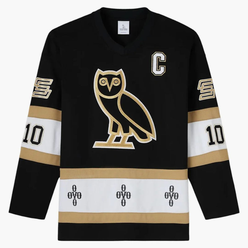 Ovo x Sherwood Hockey Jersey Black