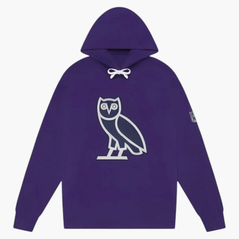 Ovo x superbowl lviii mikina fialová