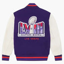 Ovo x superbowl lviii varsity bunda fialová