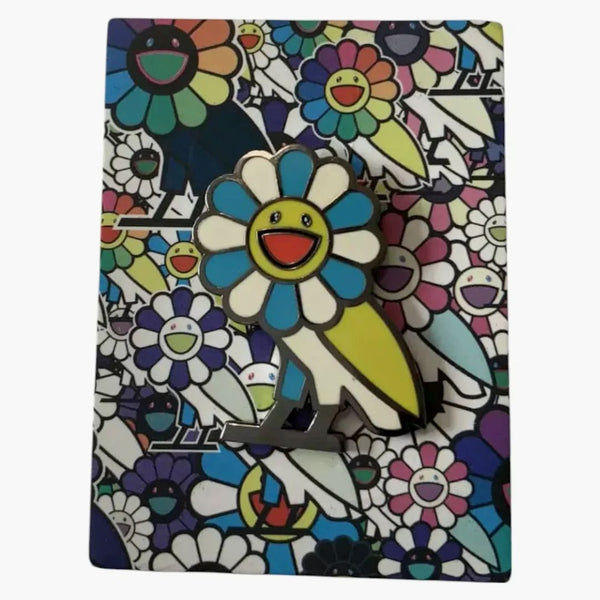 Ovo x takashi murakami pin modrá/bílá