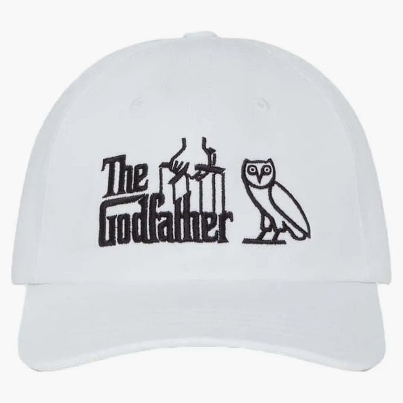Ovo x Kodřík Godfather Classic Owl Sportscap White