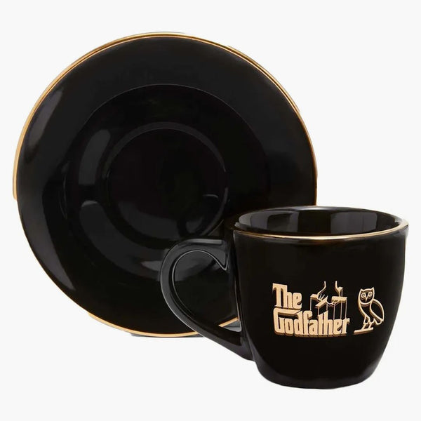 Ovo x kmotr espresso pohár černá