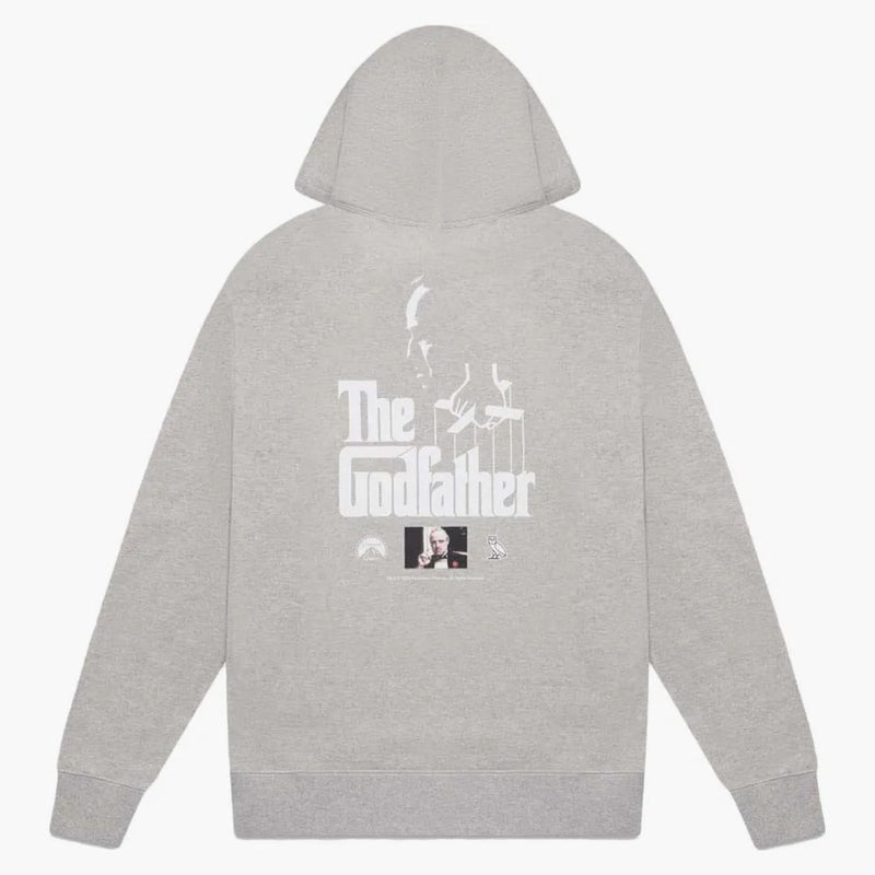 Ovo x The Godfather Poster Hoodie Heather Grey