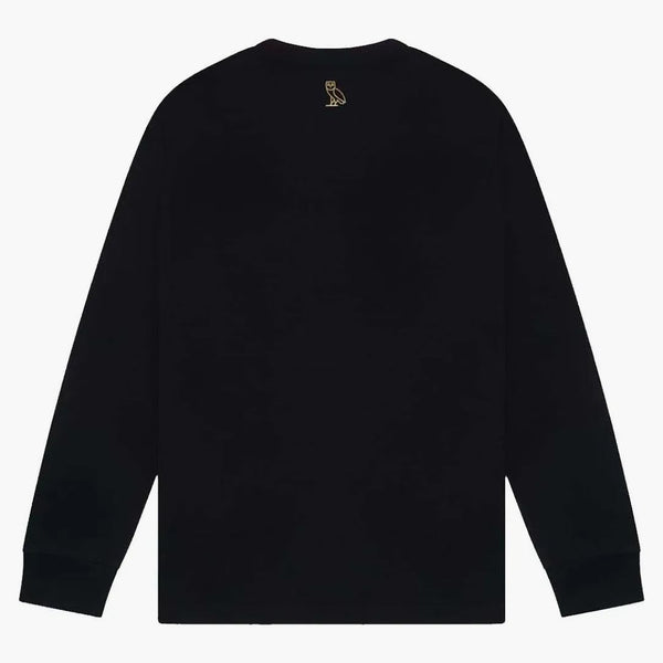 Ovo x The Godfather plakát longsleeve tričko černé