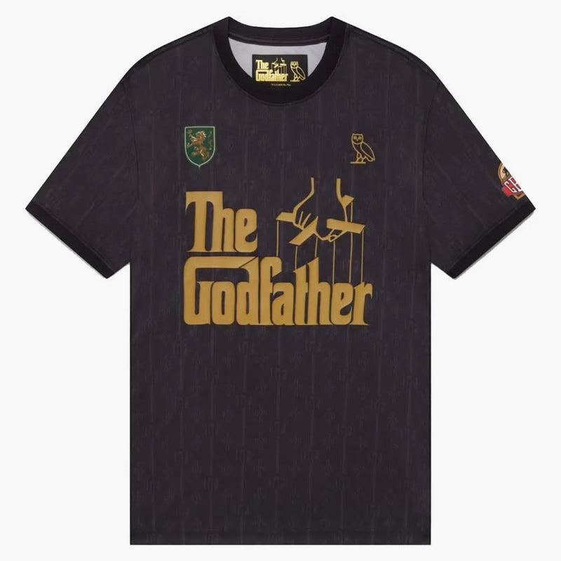 Ovo x Kmotr Fotbal Jersey Black
