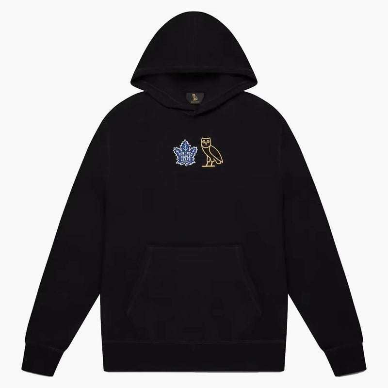 Ovo x toronto javorový list mikina černá