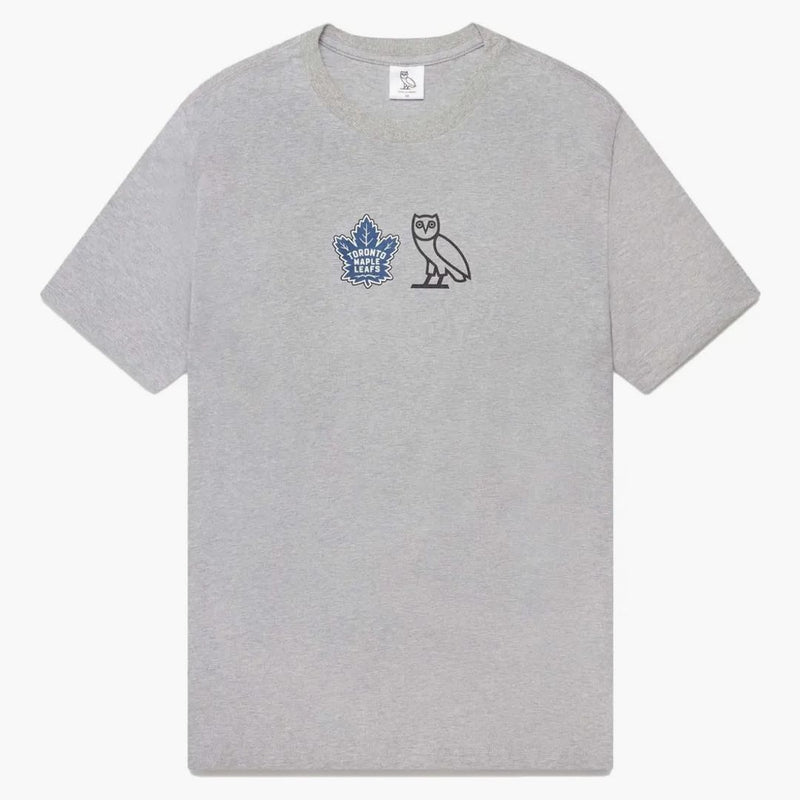 Ovo x Toronto Maple Leafs T-Shirt Heather Grey