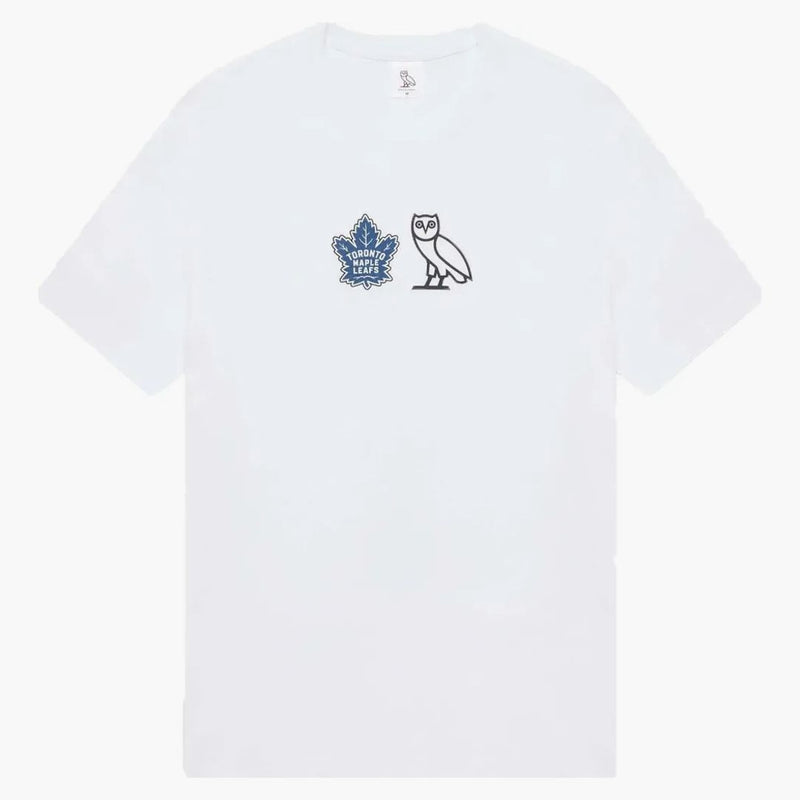 Ovo x Toronto Maple Leafs tričko bílé