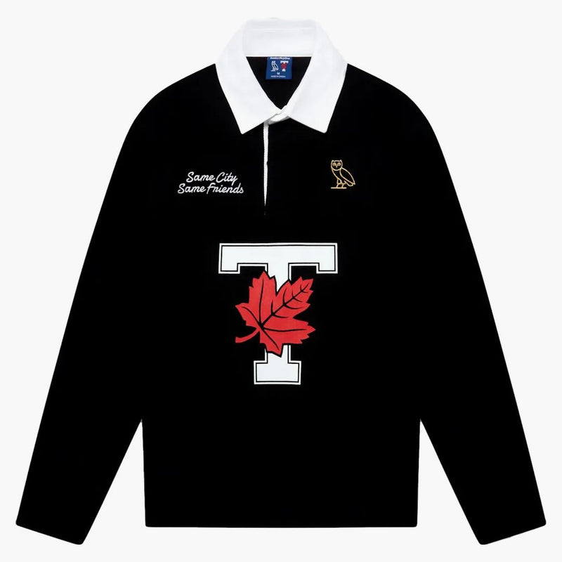 Ovo x University of Toronto Rugby Polo Black