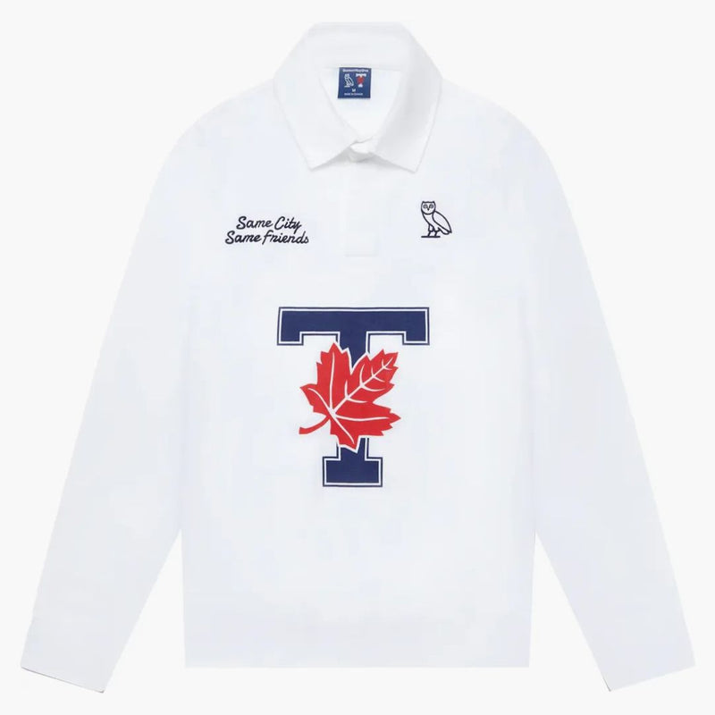 Ovo x University of Toronto Rugby Polo White