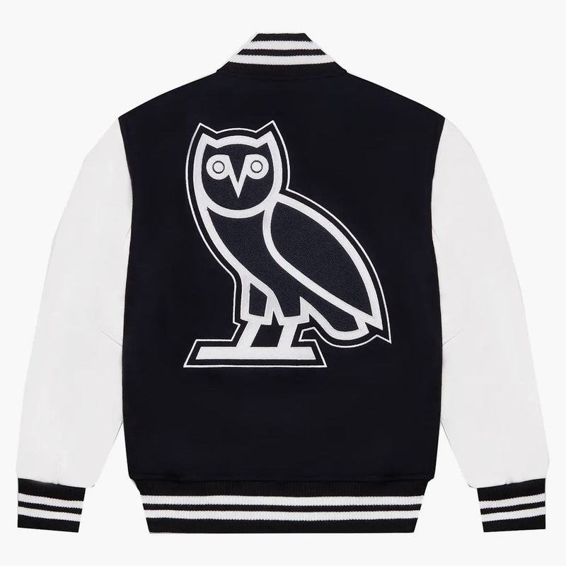 Ovo x University of Toronto Versity Jacket Navy
