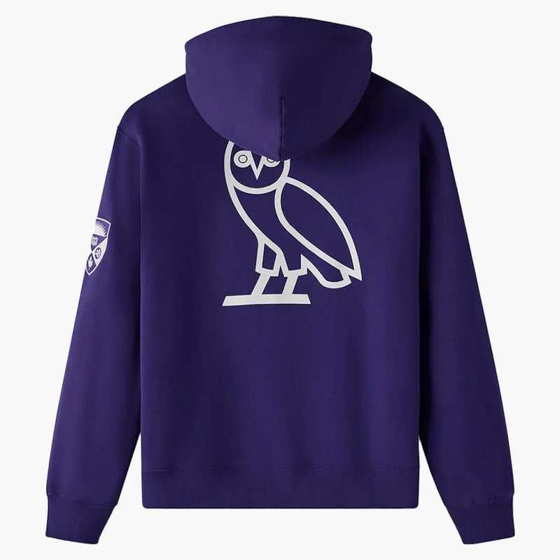 Ovo x Western University Mustangs Campus Fleece Hoodie Western Purple