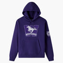 Ovo X Western University Mustangs Campus Fleece Hoodie Western Purple