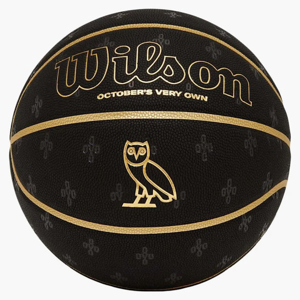 Ovo X Wilson Basketball Black/gold