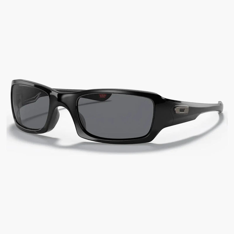 Oakley Five Squared Sunglasses Polished Black/grey (oo9238-04)