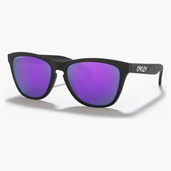 OCCOLI da sole da sole Oakley Frogskin opachi/viola Prizm (OO9013-H655)