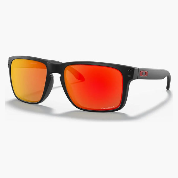 Oakley Holbrook XL Occhiali da sole opachi Nero/Prizm Ruby (OO9417-0459)