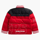 Off season x NFL San Francisco 49ers team buffer jacket scarlet red/black