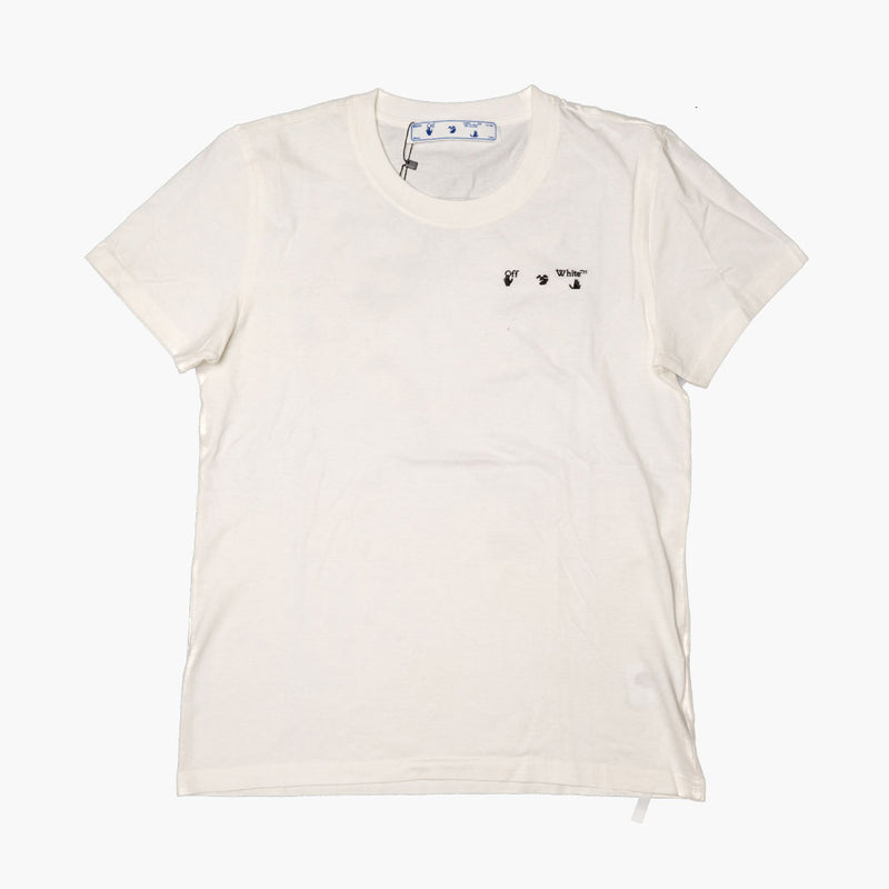 Off White 3 Small Symbol Arrow T-Shirt White