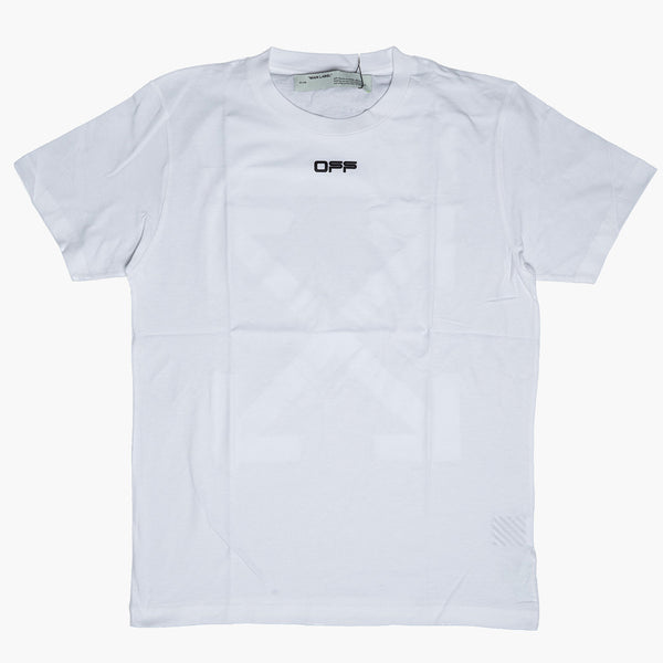 Off White Airport Tape T-Shirt White