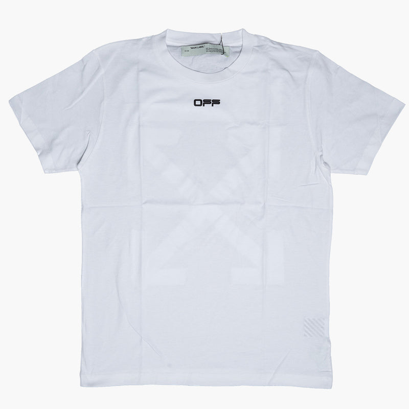 Off White Airport Tape T-Shirt White