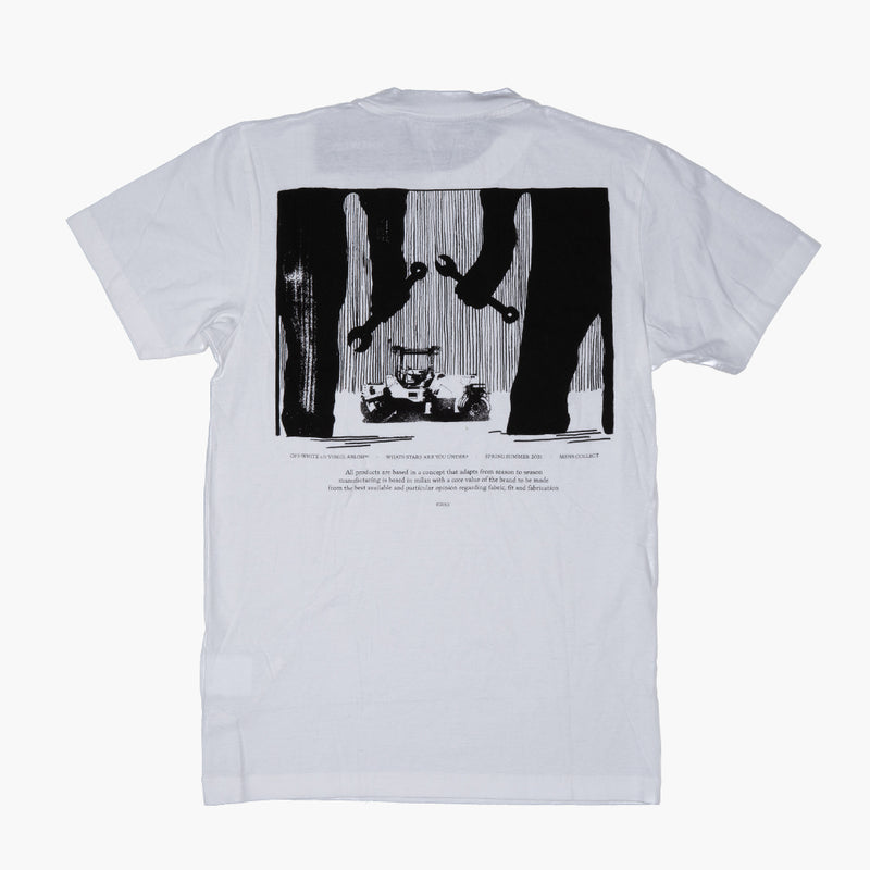 Off White Big Goblin T-Shirt White Rückseite
