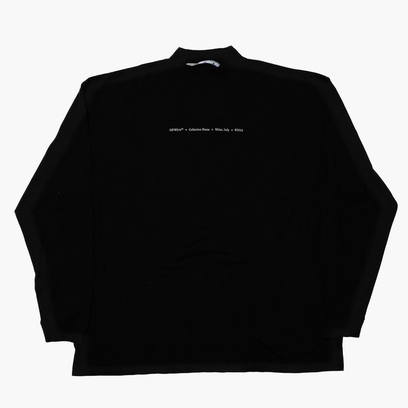 Off White Collection Name Milan Longsleeve Black