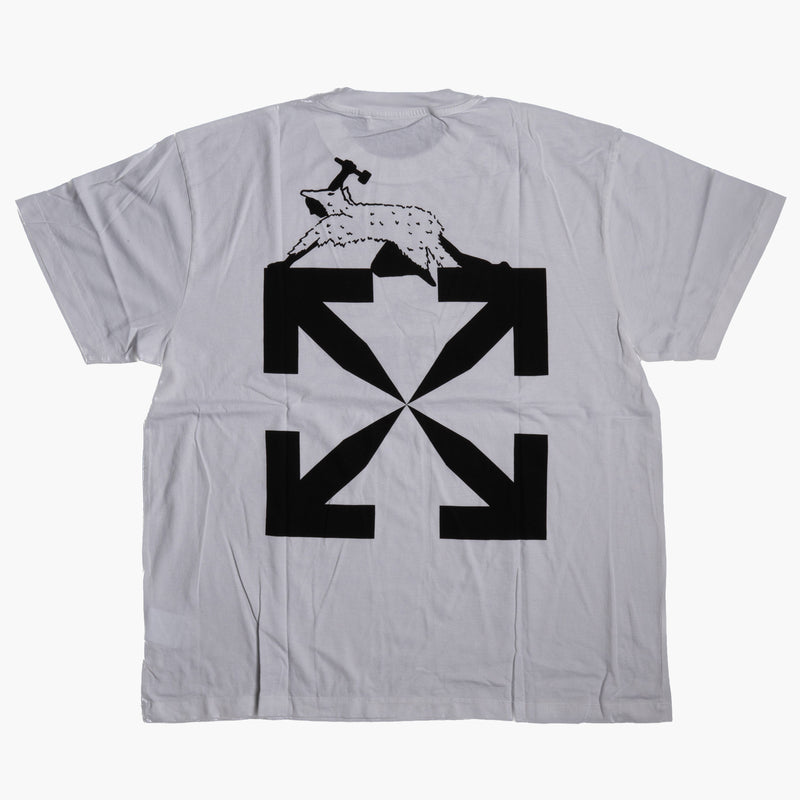 Off White Destroy The World T-Shirt White Rückseite