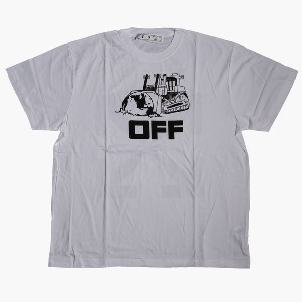 Off White Destroy The World T-Shirt White