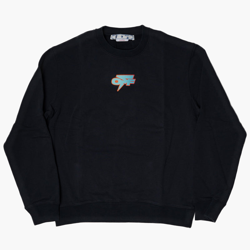 Off White Drawn Arrow Sweater Black