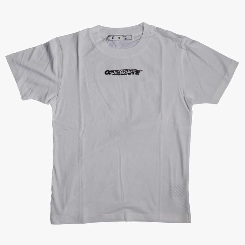 Off White Embroidered Frontlogo Painter T-Shirt White