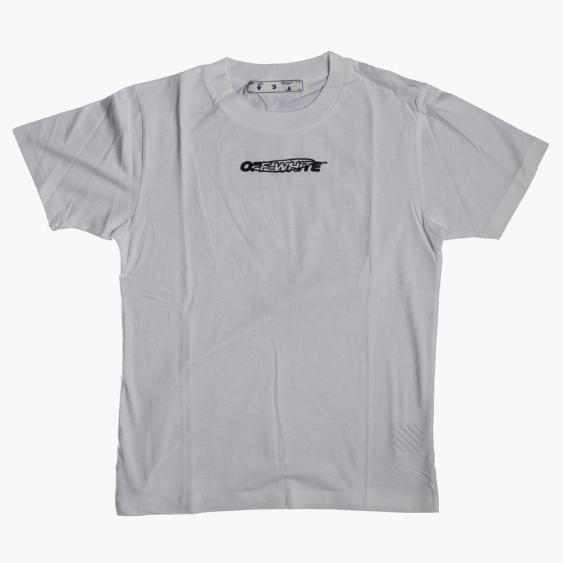 Off White Embroidered Frontlogo Painter T-Shirt White